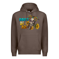 Coffee don't be an ass donkey Premium Hoodie - BarkalooDesign