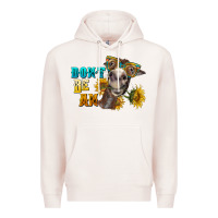 Pale Pink don't be an ass donkey Premium Hoodie - BarkalooDesign