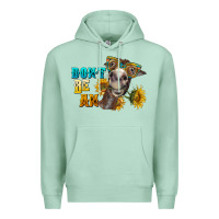 Seafoam don't be an ass donkey Premium Hoodie - BarkalooDesign