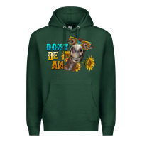 Sports Green don't be an ass donkey Premium Hoodie - BarkalooDesign