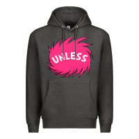 Charcoal Heather unless   lorax Premium Hoodie - linhVisuals