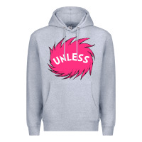 Heather Grey unless   lorax Premium Hoodie - linhVisuals