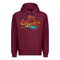 Burgundy The Doobie Brothers Premium Hoodie - linhVisuals