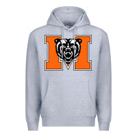 Heather Grey mercer bears Premium Hoodie - linhVisuals