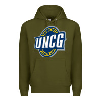 Army Green unc greensboro spartans Premium Hoodie - linhVisuals