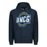 Navy unc greensboro spartans Premium Hoodie - linhVisuals