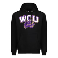 Black western carolina catamounts Premium Hoodie - linhVisuals
