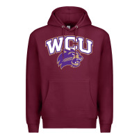 Burgundy western carolina catamounts Premium Hoodie - linhVisuals