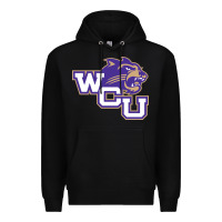 Black western carolina catamounts Premium Hoodie - linhVisuals