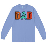Colony Blue dad Long Sleeve Tee - Artiststas
