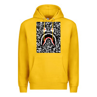 Lemon Bape Shark Army Premium Hoodie - linhVisuals