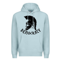 Blue Mist democracy Premium Hoodie - linhVisuals