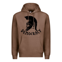 Chestnut democracy Premium Hoodie - linhVisuals