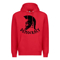 Red democracy Premium Hoodie - linhVisuals