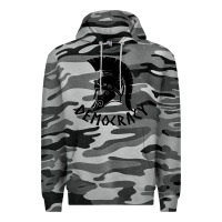 Slate Camo democracy Premium Hoodie - linhVisuals