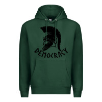 Sports Green democracy Premium Hoodie - linhVisuals