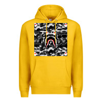 Lemon Bape Shark Army Premium Hoodie - linhVisuals