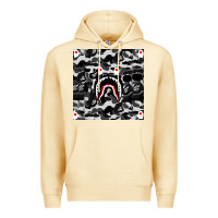 Pina Colada Bape Shark Army Premium Hoodie - linhVisuals