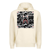 Tofu Bape Shark Army Premium Hoodie - linhVisuals