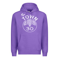 Purple the town Premium Hoodie - linhVisuals
