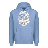 Colony Blue Gorilla Head Shot Premium Hoodie - linhVisuals