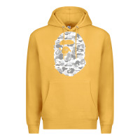 Mustard Gorilla Head Shot Premium Hoodie - linhVisuals