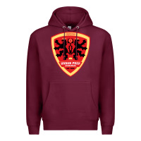 Burgundy urban prep charter academy for young men Premium Hoodie - linhVisuals
