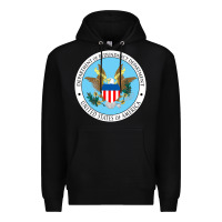 Black department of redundancy department Premium Hoodie - linhVisuals