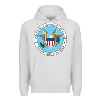 Dove Grey department of redundancy department Premium Hoodie - linhVisuals