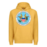 Mustard department of redundancy department Premium Hoodie - linhVisuals