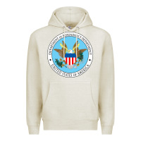Oatmeal Heather department of redundancy department Premium Hoodie - linhVisuals