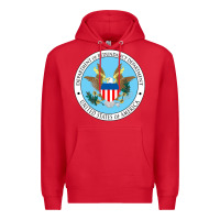 Red department of redundancy department Premium Hoodie - linhVisuals