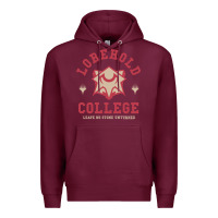 Burgundy magic the gathering strixhaven lorehold school motto Premium Hoodie - linhVisuals