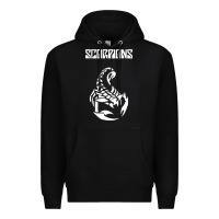 Black scorpion Premium Hoodie - linhVisuals