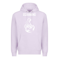 Lilac scorpion Premium Hoodie - linhVisuals