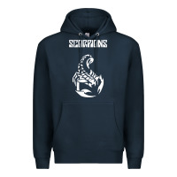 Navy scorpion Premium Hoodie - linhVisuals