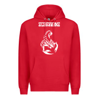 Red scorpion Premium Hoodie - linhVisuals