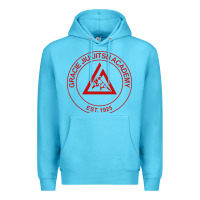 Ocean Blue gracie jiu jitsu academy Premium Hoodie - linhVisuals
