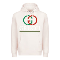 Pale Pink grucci Premium Hoodie - linhVisuals