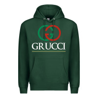 Sports Green grucci Premium Hoodie - linhVisuals