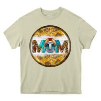 Mossy american football round earrings Heavy Core Tee - BundleAndBundleShop