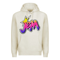 Oatmeal Heather jem and the holograms musician drama Premium Hoodie - linhVisuals