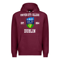 Burgundy university college dublin Premium Hoodie - linhVisuals