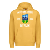 Mustard university college dublin Premium Hoodie - linhVisuals