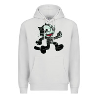 Dove Grey felix Premium Hoodie - linhVisuals
