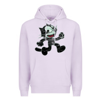 Lilac felix Premium Hoodie - linhVisuals