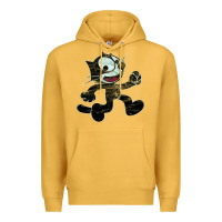 Mustard felix Premium Hoodie - linhVisuals