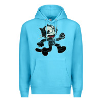 Ocean Blue felix Premium Hoodie - linhVisuals