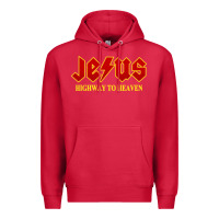 Cardinal jesus rocks highway to heaven Premium Hoodie - linhVisuals