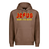 Chestnut jesus rocks highway to heaven Premium Hoodie - linhVisuals